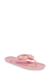Ted Baker Suszie Flip Flop In Smoothie Pink Rubber