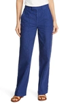 Alex Mill Stretch Cotton Twill Trousers In Navy