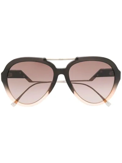 Fendi Tinted Sunglasses In Grey