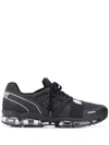Plein Sport Run Sneakers In Black