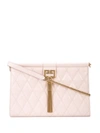 Givenchy Quilted Shoulder Bag In Pink