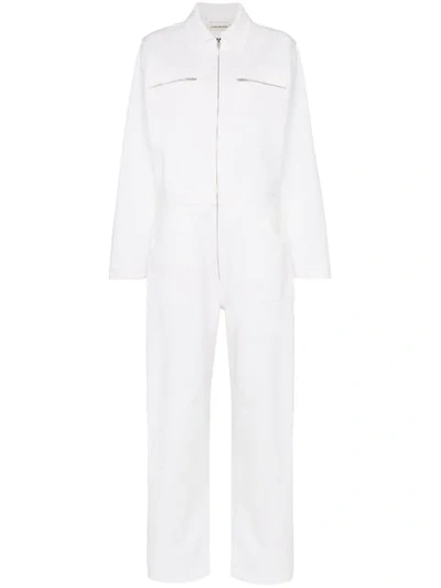 A_plan_application Cotton Utility Boilersuit In White