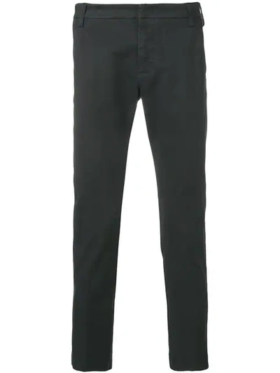 Entre Amis Slim Fit Trousers In Blue