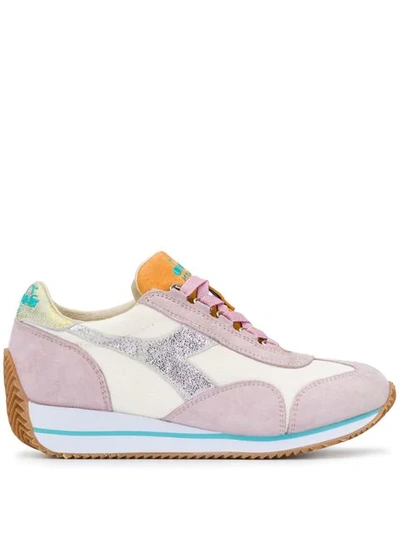 Diadora Equipe H Canvas Sw Evo Sneakers In Pink