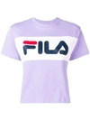 Fila Logo T In Purple