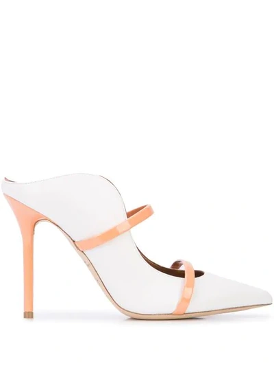 Malone Souliers 'maureen' Mules In White
