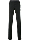 Incotex Slim Fit Chinos In Black