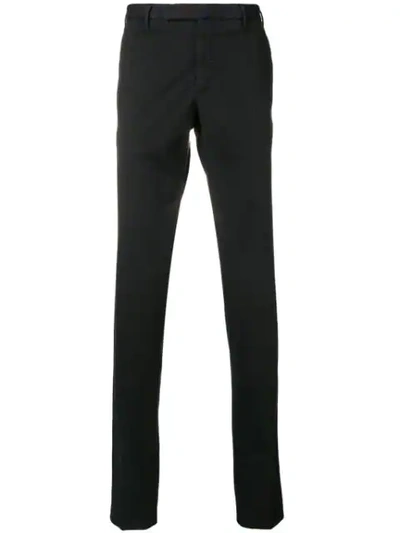 Incotex Slim Fit Chinos In Black