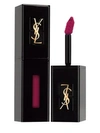 Saint Laurent Vinyl Cream Lip Stain In 415 Fuchsia Beats