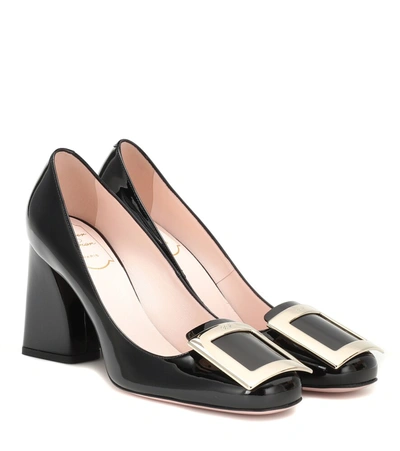 Roger Vivier Très Vivier Patent Leather Pumps In Black