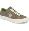 Converse One Star Low Top Sneaker In Field Surplus/ Moss/ Egret