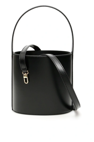 Staud Bissett Bucket Bag In Black|nero