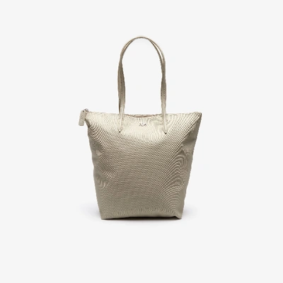 Lacoste Women's Concept Vertical Zip Tote Bag In Feather