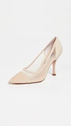 Stuart Weitzman Monroe Pumps In Bambina/cream