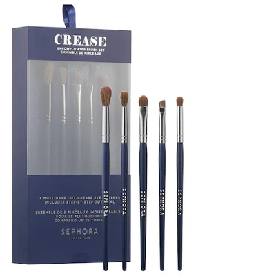 Sephora Collection Crease: Uncomplicated Brush Set