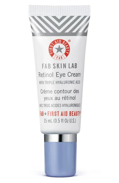First Aid Beauty Fab Skin Lab Retinol Eye Cream With Triple Hyaluronic Acid 0.5 oz/ 15 ml