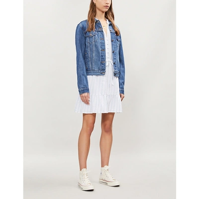 Paige ari striped clearance dress