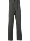 N°21 Straight-leg Tailored Trousers In Grey