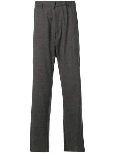 N°21 Straight-leg Tailored Trousers In Grey