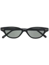 Linda Farrow Cat Eye Sunglasses In Black