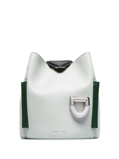 Danse Lente Light-green Josh Leather Shoulder Bag