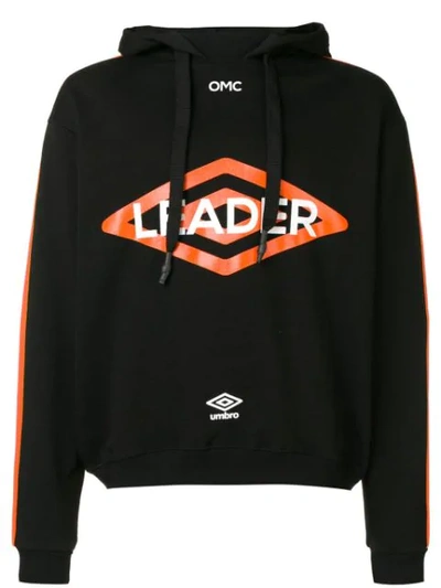 Omc X Umbro Leader Hoodie In Black