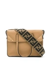 Fendi Flip Mini Handbag In Neutrals