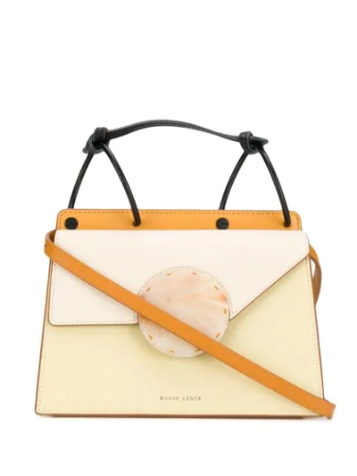 Danse Lente Marshmallow Pumpkin Shoulder Bag In Yellow