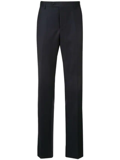 Gieves & Hawkes Tailored Trousers In Blue
