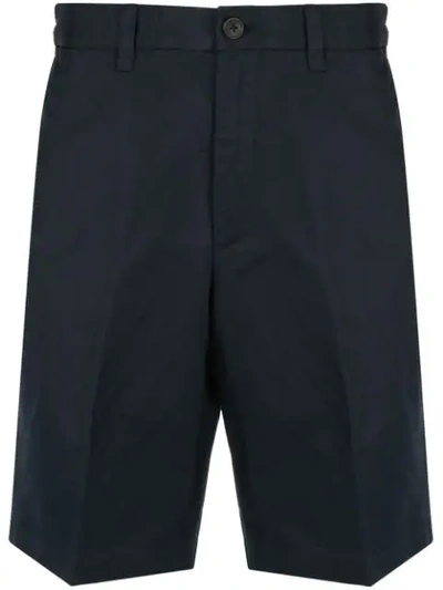Kent & Curwen Classic Chino Shorts In Blue