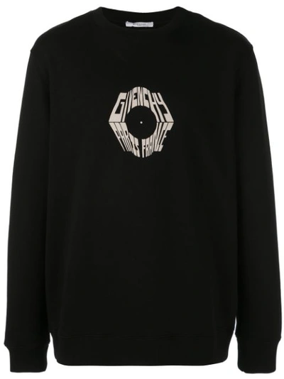 Givenchy Eagle Print Sweatshirt In Black