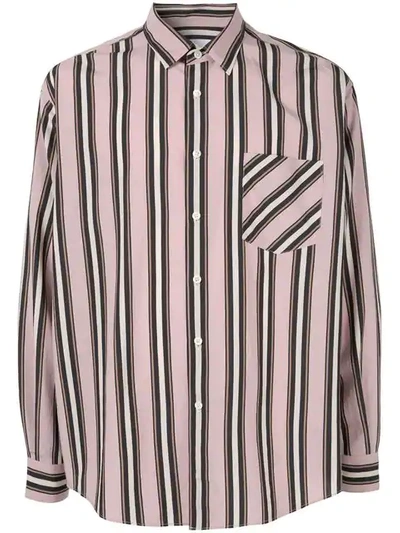 Ports V Striped Shirt In Multicolour