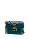 Givenchy Small Gv3 Shoulder Bag In Blue