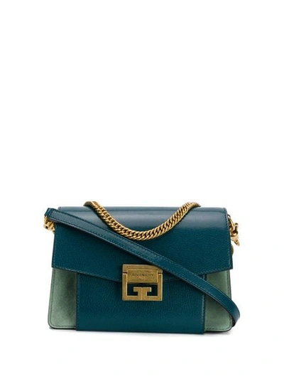 Givenchy Small Gv3 Shoulder Bag In Blue
