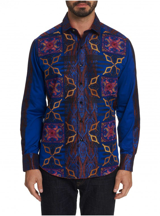 robert graham tiger shirt