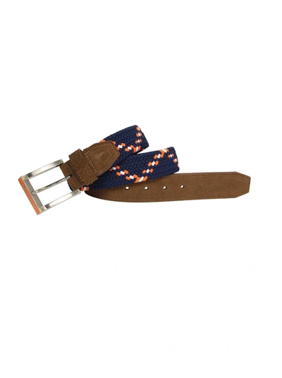 Robert Graham Barlos Belt In Navy