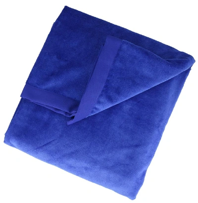Givenchy Logo Beach Towel In Blue