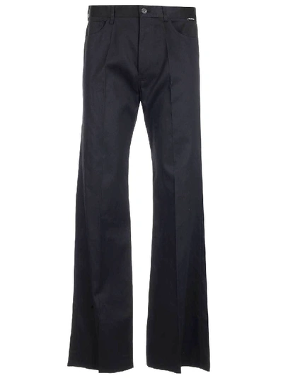 Balenciaga Flared Trousers In Black