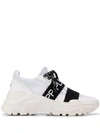 Philipp Plein Chunky Slip-on Sneakers In White