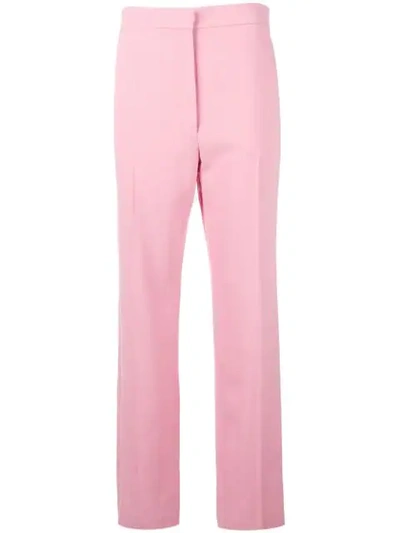 Loewe Pink Straight-leg Twill Trousers