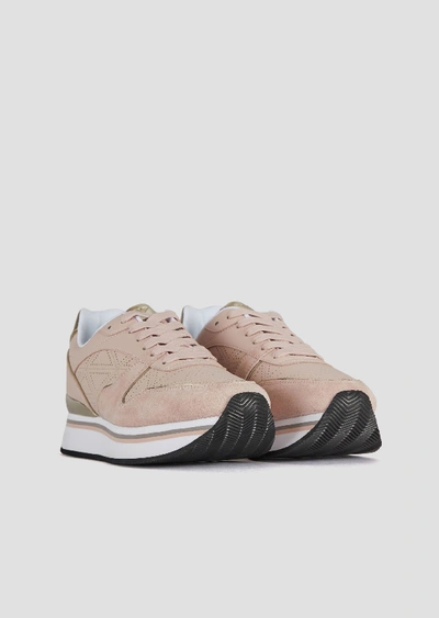 Emporio Armani Sneakers - Item 11684276 In Pink