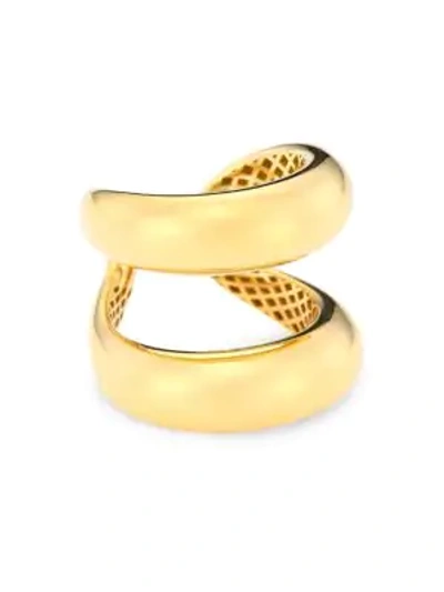 Roberto Coin Classic 18k Yellow Gold Double-band Ring