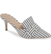 Charles By Charles David Acapulco Mule In Navy Fabric