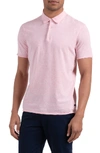 Good Man Brand Slim Fit Jersey Polo In Rose Heather