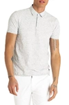 Good Man Brand Slim Fit Jersey Polo In Silver Heather