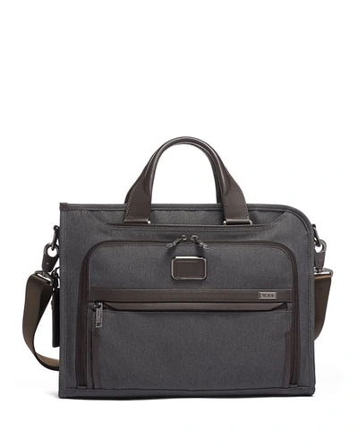 Tumi Alpha 3 Collection Slim Deluxe Portfolio In Anthracite