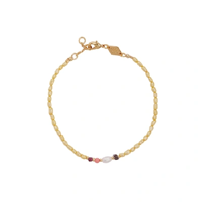 Anni Lu Rice & Shine 18kt Gold-plated Bracelet