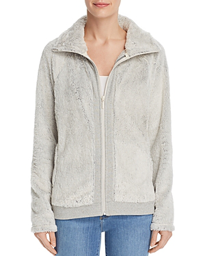 the north face furry fleece full zip