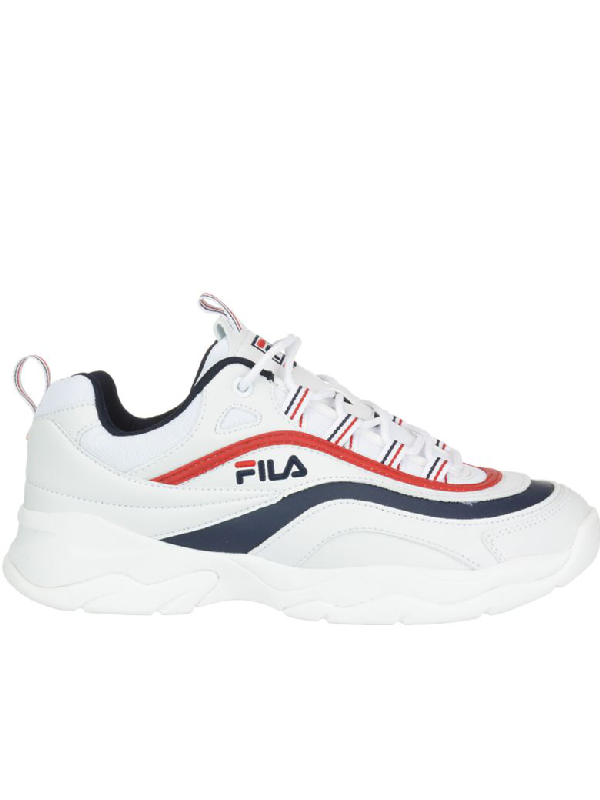 fila ray sneakers white