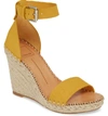 Dolce Vita Noor Espadrille Wedge Sandal In Honey Nubuck